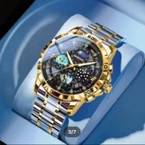 ساعت مچی مردانه بین باند صفحه کهکشانی