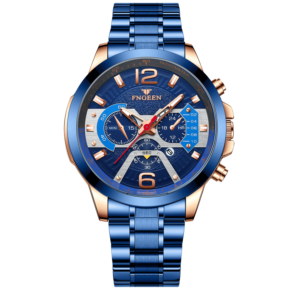 ساعت مچی مردانه شرکتی ضد آب FNGEEN لوکس